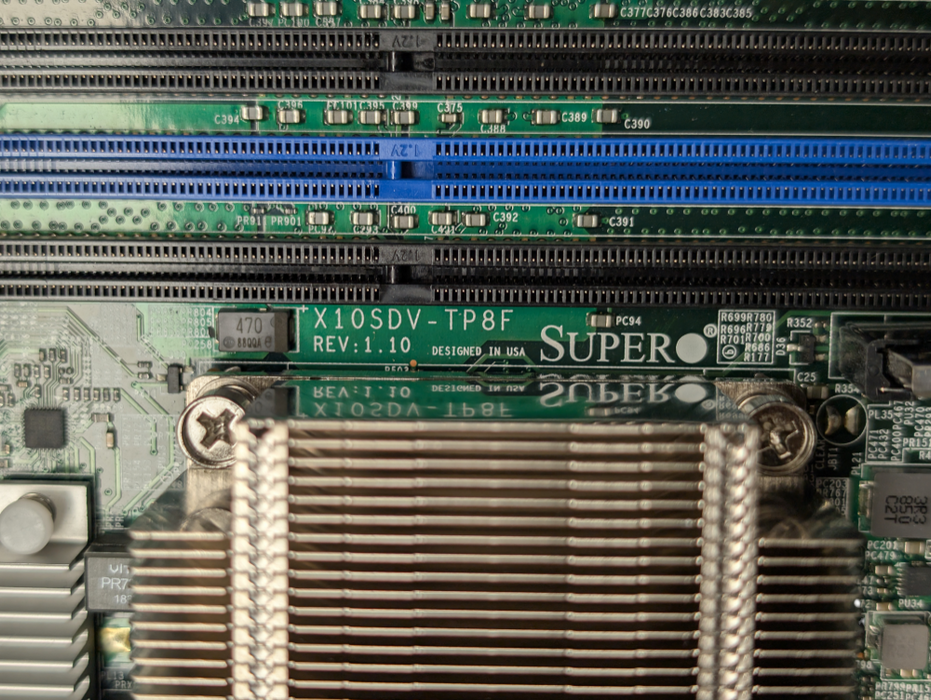 SUPERMICRO 505-2 X10SDV-TP8F Intel Xeon D-1518 16GB RAM 120GB SSD  -