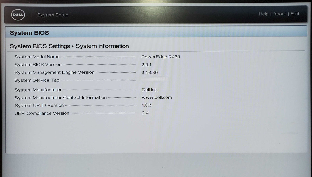 Dell PowerEdge R430 1x Xeon E5-2660 v3 64GB DDR4 H730 Mini - No HDD