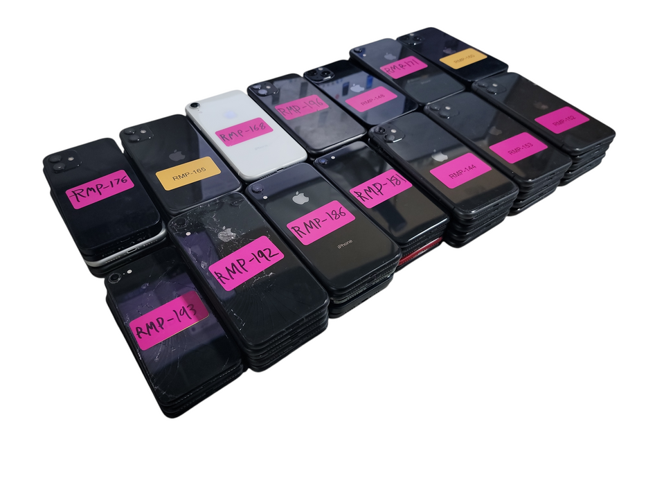 Lot of 68x Apple iPhone's [SE2 - 14 | B/C Condition | Locked][RMP-3]