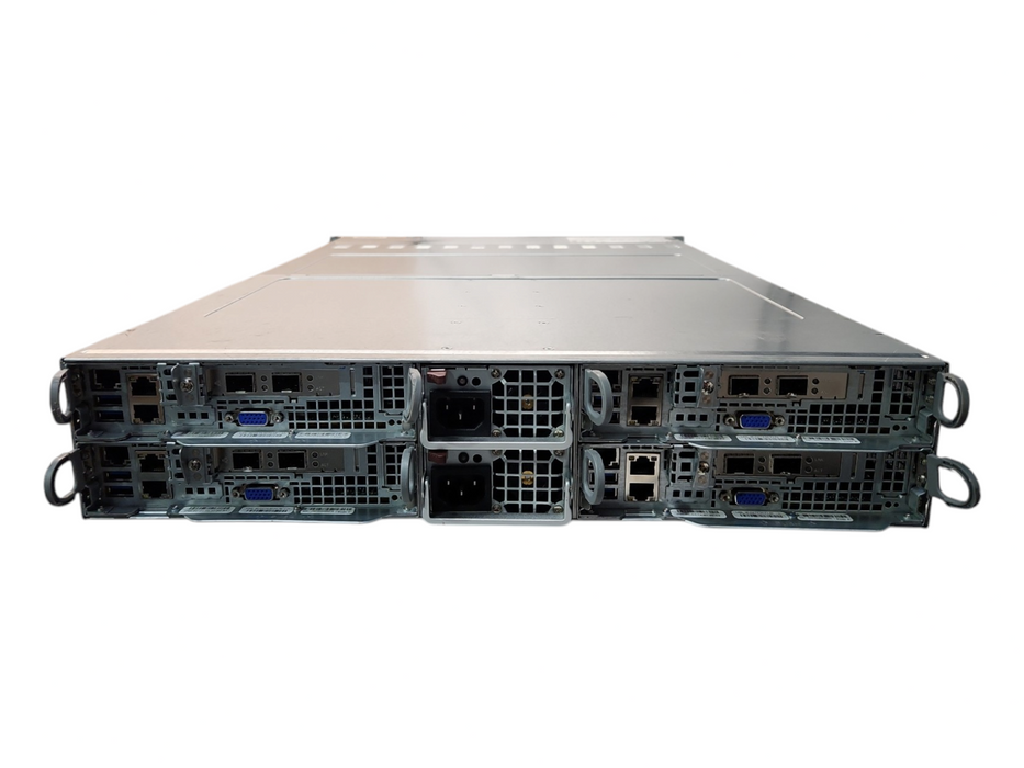 Nutanix X10DRT-P 4x Node Server 2U 24x2.5", 8x Xeon E5-2630 v3, 128GB DDR4