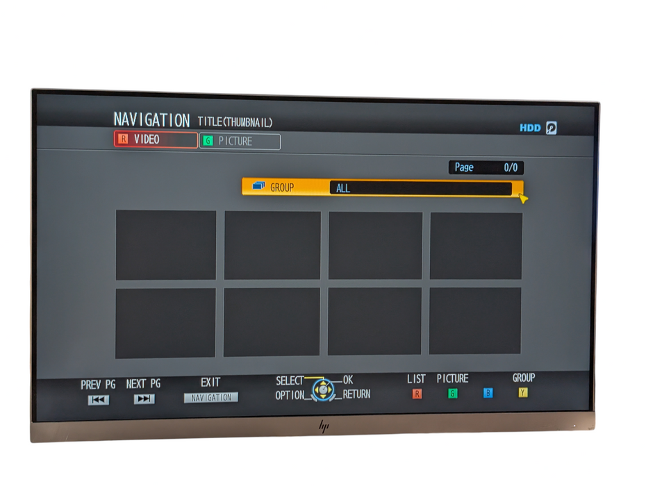 JVC BLU-RAY Disc Recorder SR-HD2500US  -