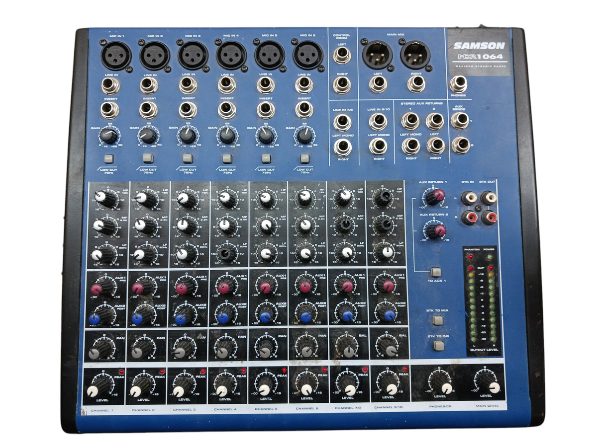 SAMSON MDR1064 6 Channel Analog Mixer — retail.era