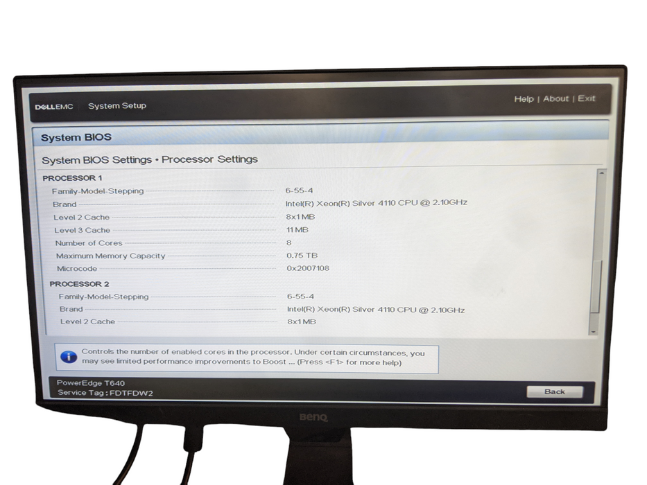 Dell EMC PowerEdge T640 | 2x Xeon Silver 4110 | 96GB DDR4 | 2x 480GB SSD |