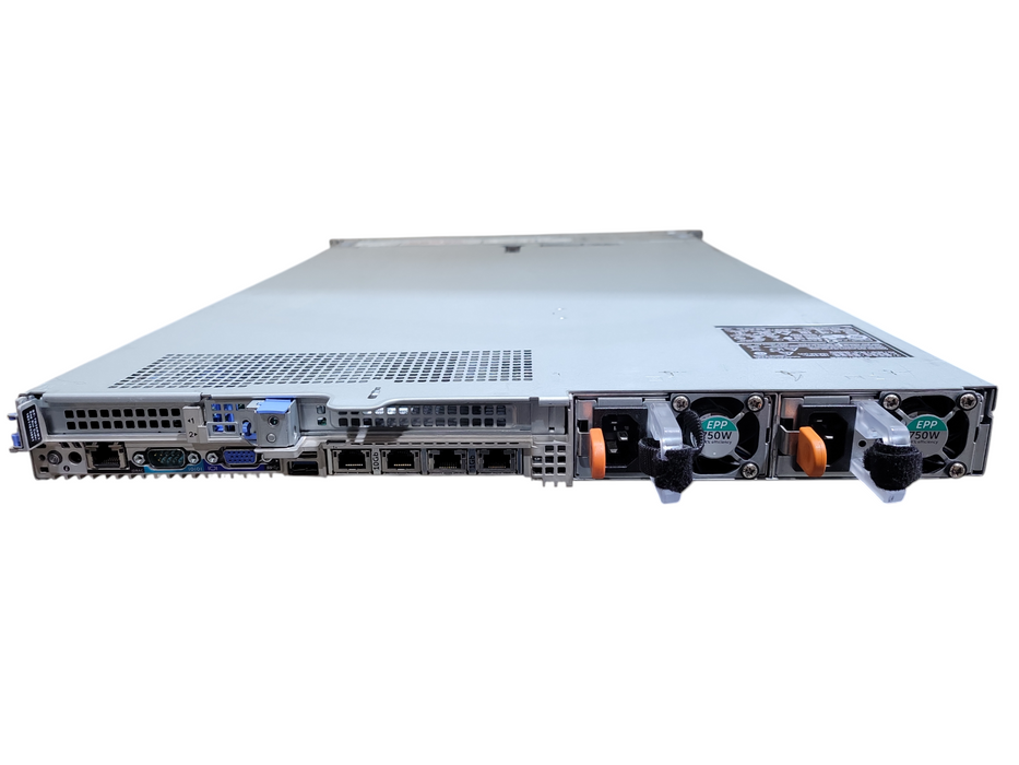 Dell PE R640 - 2x Xeon Gold 5217 @ 3.00ghZ 64GB DDR4 PERC H750  2x750W !