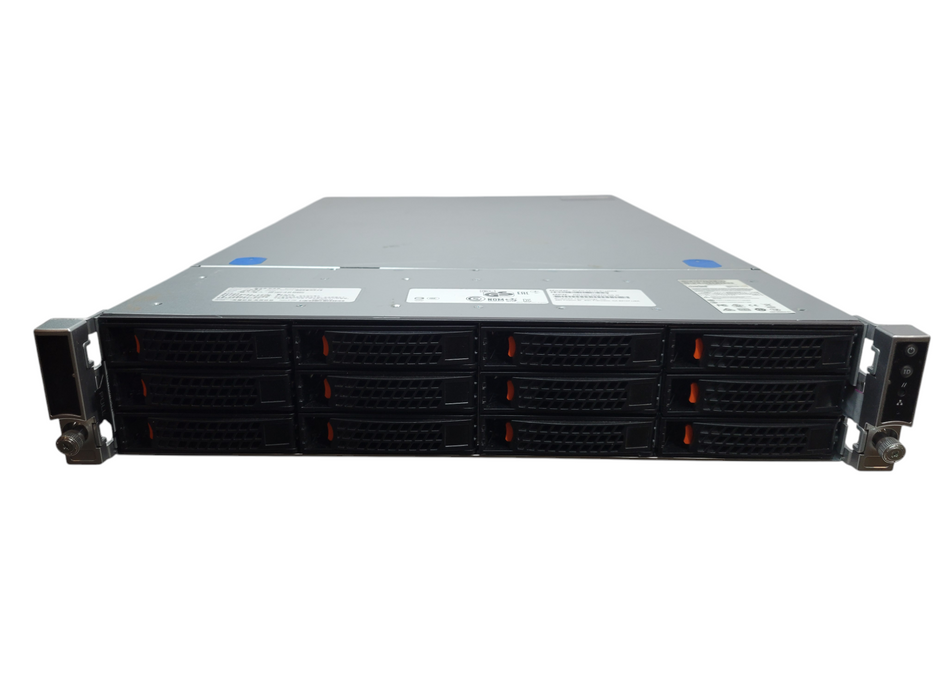 S2600GZ - 2x Xeon E5-2630 v2 | 64GB RAM | RAID | 12x4TB HDD | 2x750W PSU