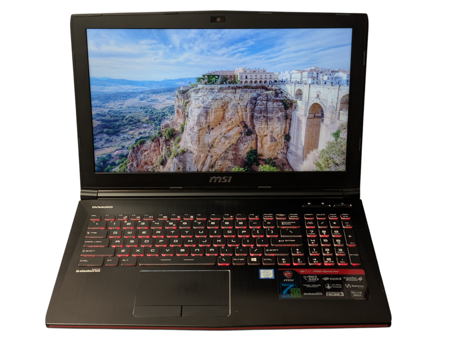 MSI GE62 7DR Apache Intel Core i7-7700HQ 16GB RAM 256GB SSD + 1TB HDD - BudLap