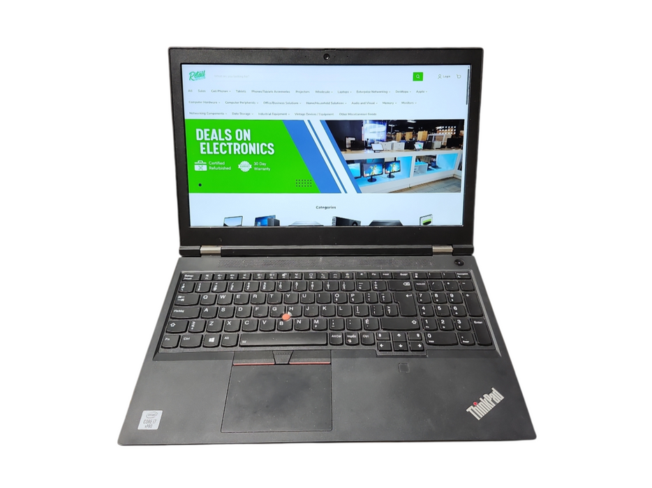 Lenovo ThinkPad P15 Gen 1| i7-10850H|32GB DDR4|256GB NVMe|RTX 3000 6GB|READ  Lap200