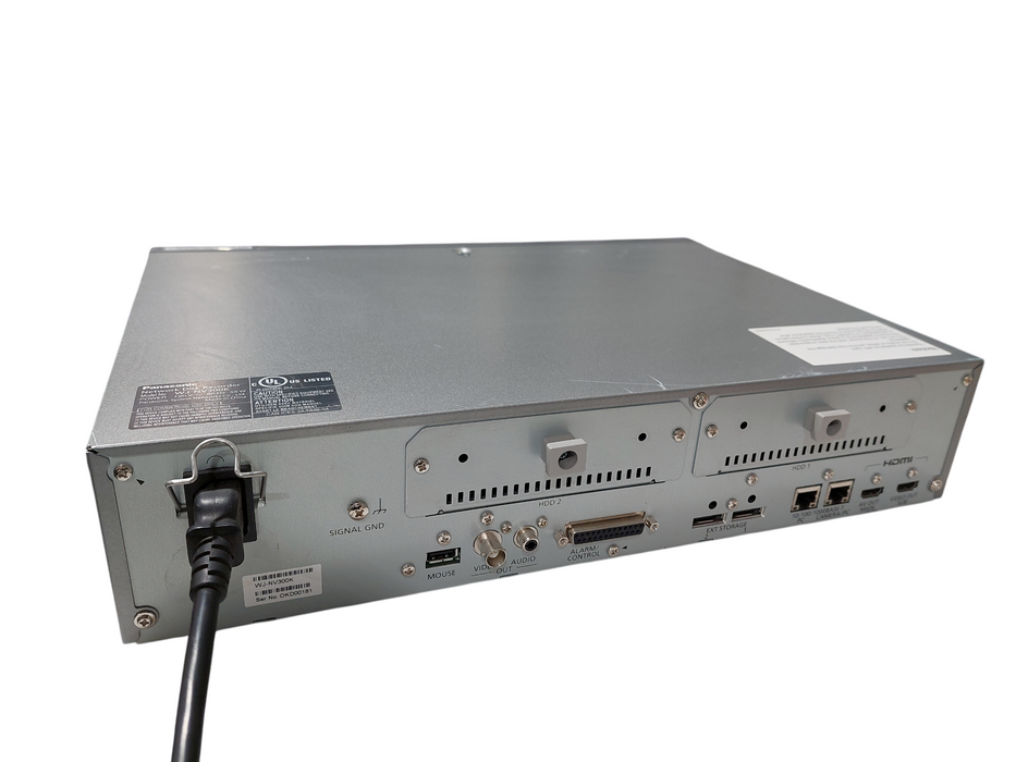 Panasonic IPro Network Disk Recorder Model: WJ-NV300 =