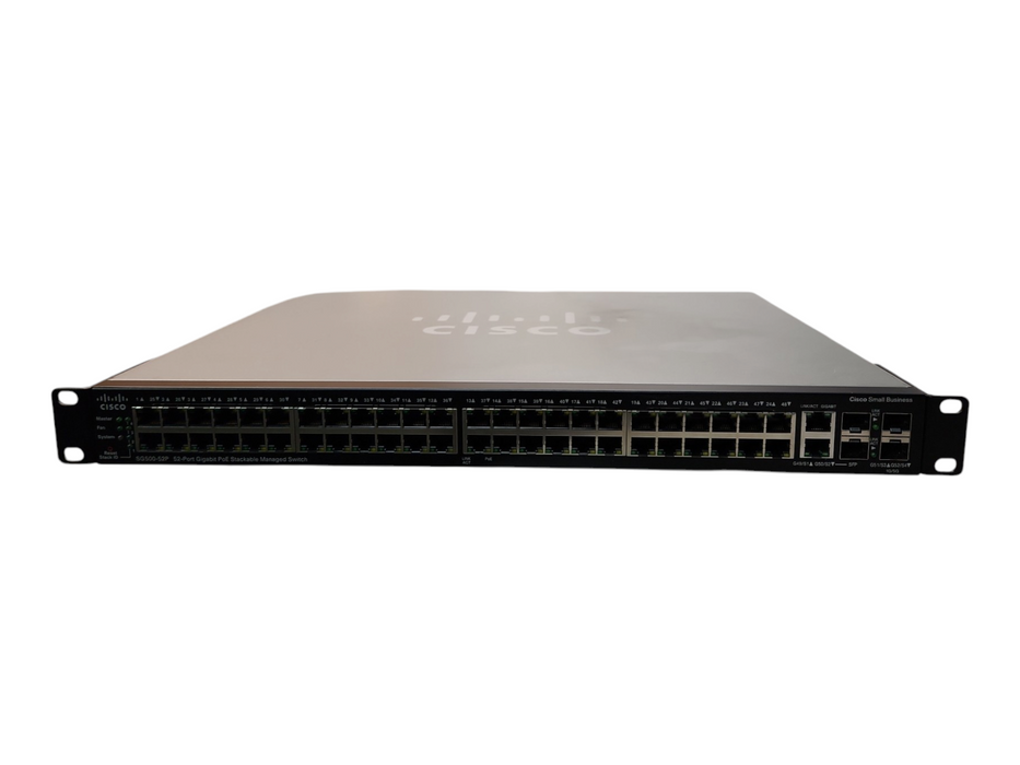 Cisco SG500-52P 52-Port Gigabyte PoE+ Ethernet Network Managed Switch