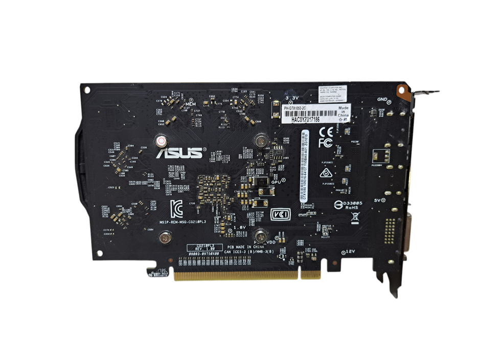 Asus NVIDIA GTX 1050 2GB GDDR5 Graphics Card | PH-GTX1050-2G