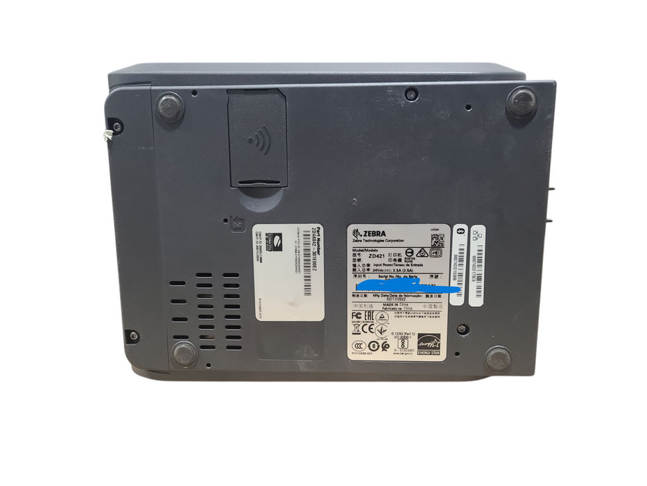 Zebra ZD421 Thermal Transfer Printer | ZD4A042-301E00EZ *FOR PARTS*