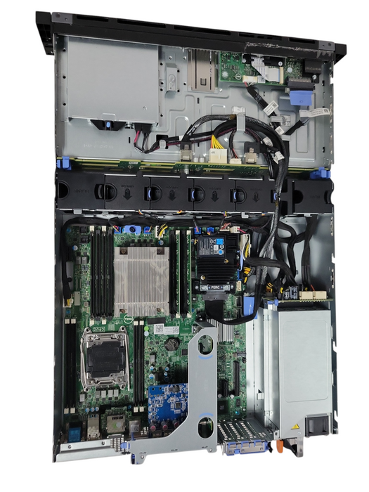 Dell PE R530, 1x Xeon E5-2620v4 2.10GHz, 16GB, H730 Mini 4x 2TB SAS, 2x PSU _