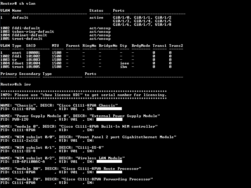 Cisco C1111-8PWA 8 Ports Dual GE Ethernet Router, No AC Q