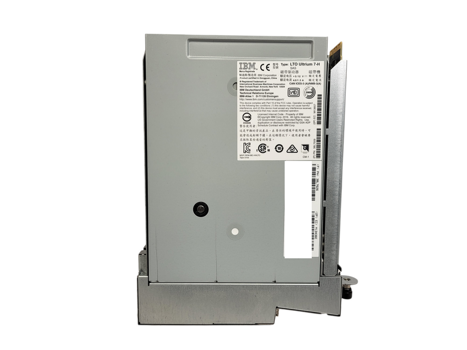 IBM LTO Ultrium 7-H 38L7626 Fibre Channel Tape Drive LTO7 Scalar i3 READ $