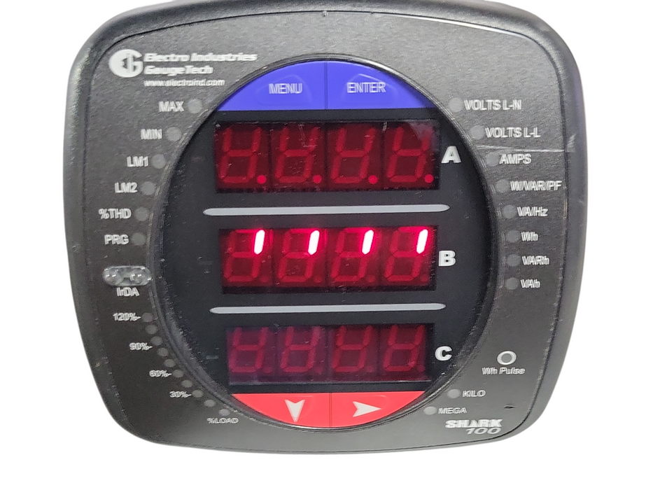 Electro Industries Gauge Tech SHARK 100 multifunction power and energy mete _