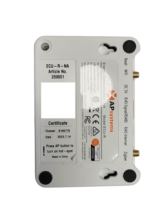 APsystems ECU-R Energy Communication Unit &Gateway Residential Monitoring Q$