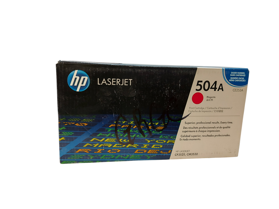 HP 504A (CE253A) Magenta Original LaserJet Toner Cartridge