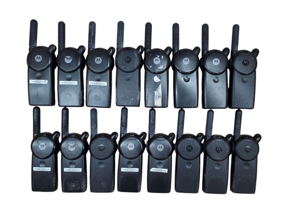 Lot 16x Motorola CLS1413 Two-way Radio w/ Battery *READ*