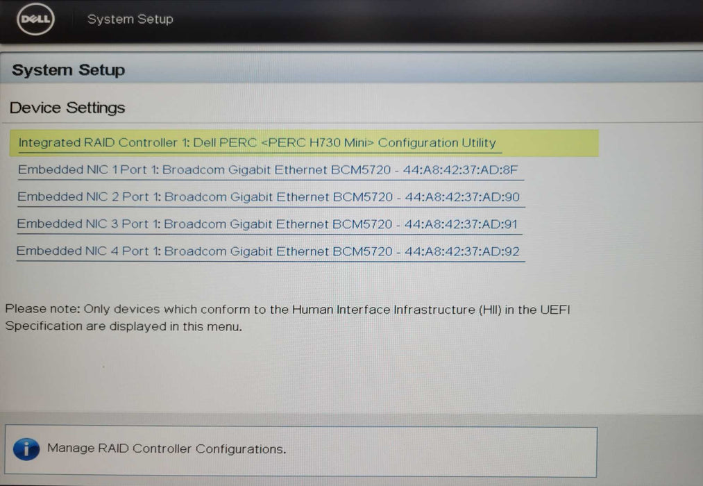Dell PE R430, 2x Xeon E5-2630v3 2.40GHz 32GB DDR4, H730 Mini, 4x 2TB SAS HD _