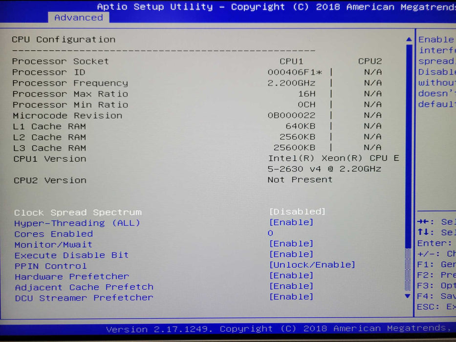 Rubrik/Supermicro 4-Node Server, 3x Xeon Silver 4210 1x E5-2630, 128GB, SEE _