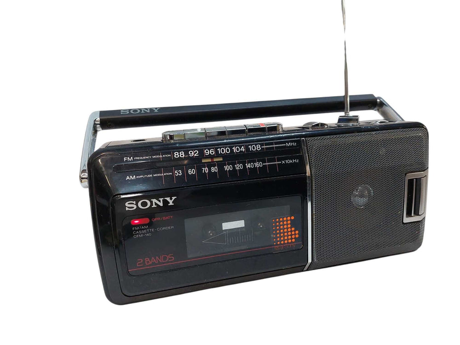 Sony Cassette - Corder 2Bands Model: CFM-140 =