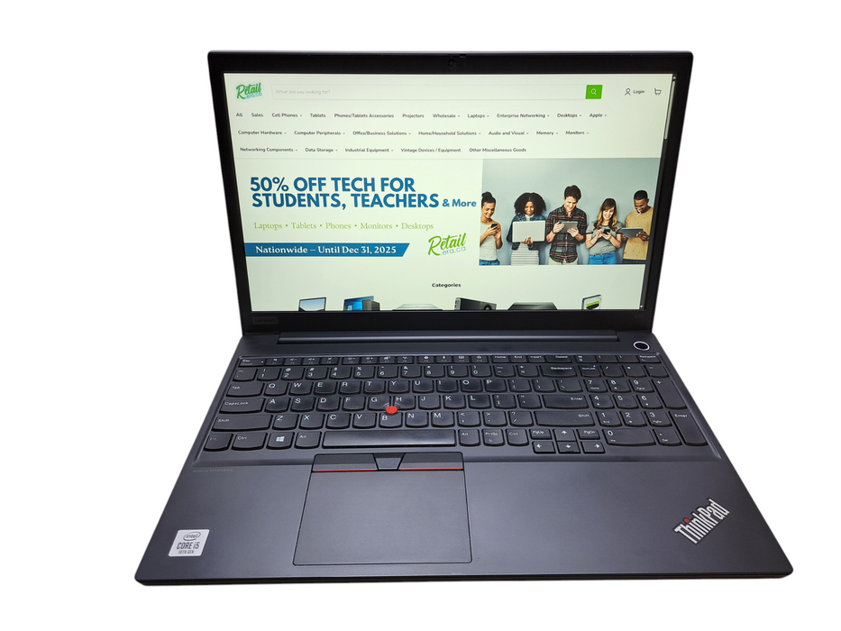 Lenovo ThinkPad E15 | Intel Core i5-10210U @1.60GHz, 16GB DDR4, 512GB NVMe   Lap200