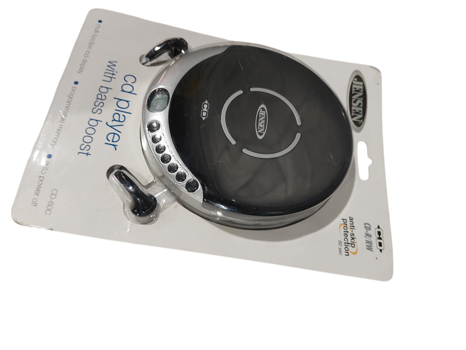 Jensen CD Player with Bass Boost Model: CD-60C New  =