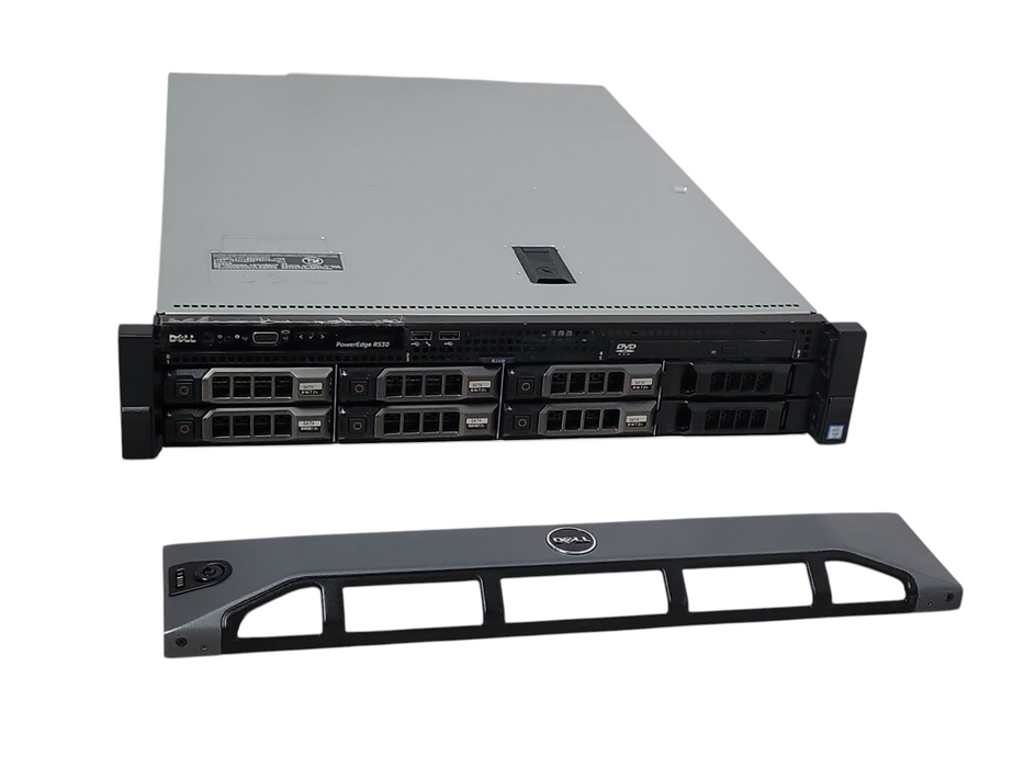 Dell PE R530, 1x Xeon E5-2620v4 2.10GHz, 16GB, H730 Mini 4x 2TB SAS, 2x PSU _