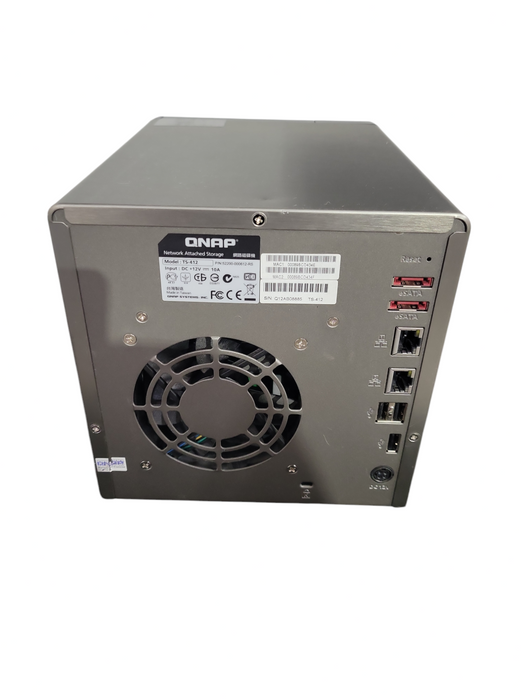 QNAP TS-412 4-Bay NAS / No HDD / No Adapter