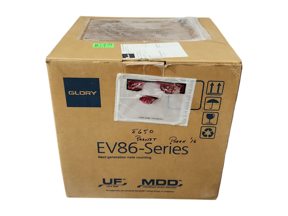 **NEW OPEN BOX** Glory EV8650 Bank Note Counter