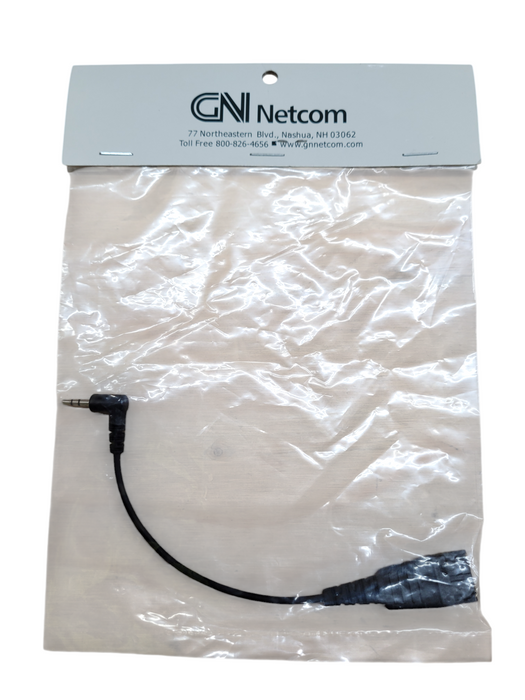 LOT 3x Jabra Accessories 1005143 Gn Qd To 2.5Mm Adapter