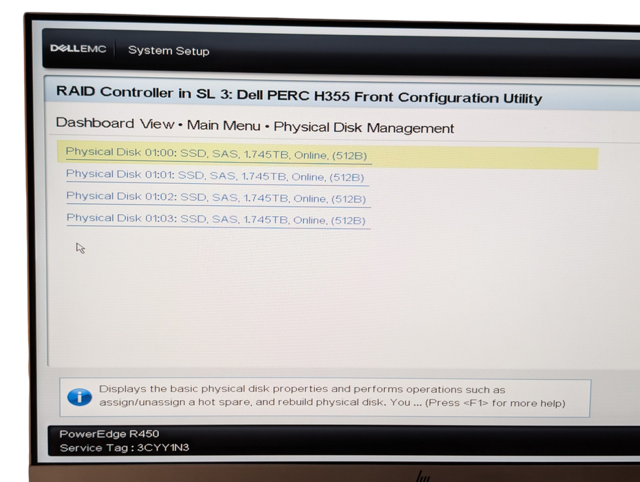 DELL PowerEdge R450 2x Intel Xeon Silver 4309Y 64GB RAM 4x 1.92TB SSD  -