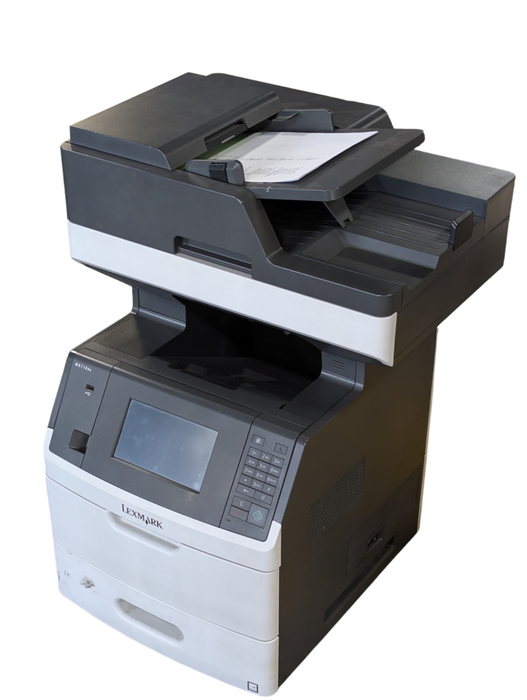 Lexmark MX710de Monochrome Laser Monochrome Duplex All-in-One Printer 63 ppm  -