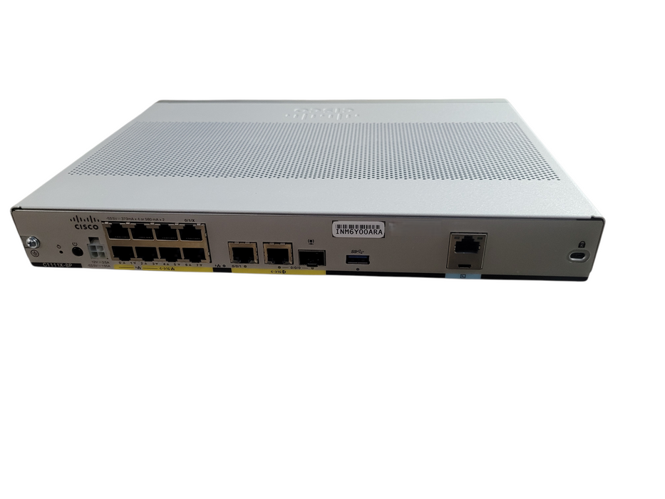 Cisco C1111X-8P ISR 1100 Series 8-Port PoE Gigabit Router