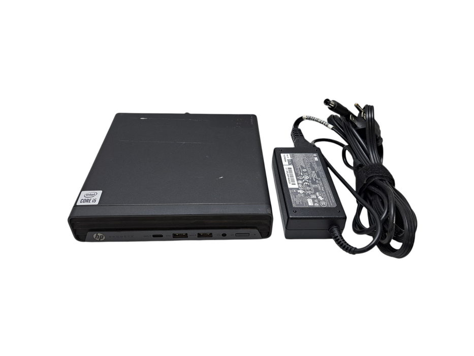 HP ProDesk 400 G6 | i5-10500T @2.30GHz, 16GB DDR4, 512GB NVMe, USB-C PWR )