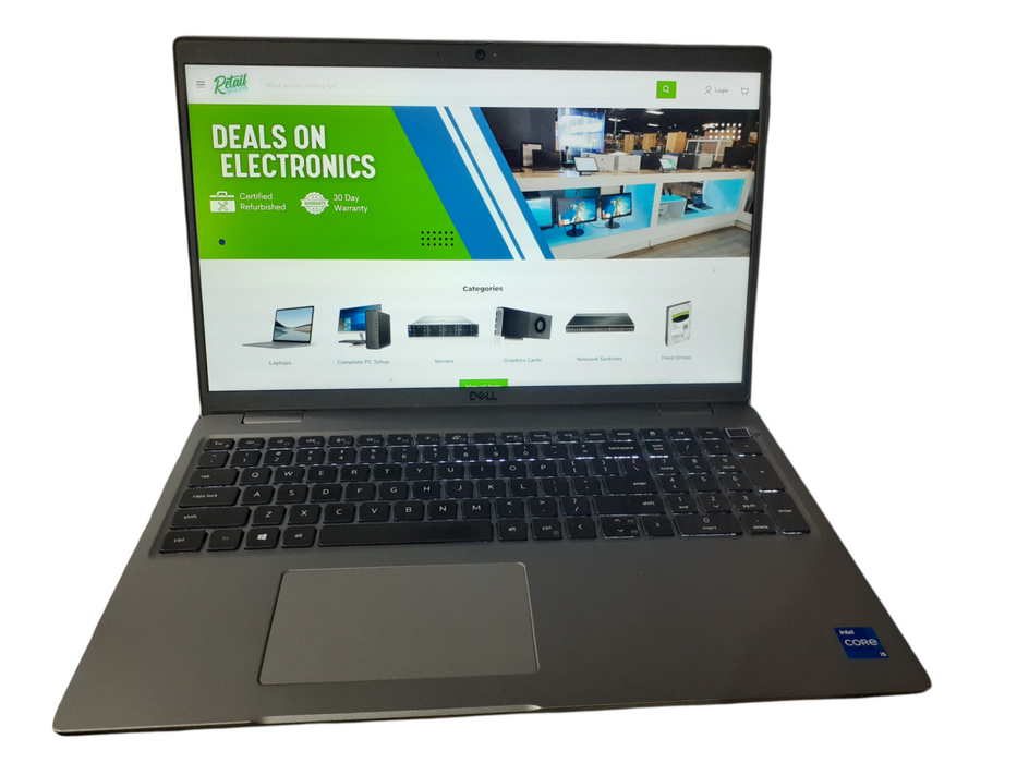 Dell Latitude 5520 i5-1135G7 @ 2.40GHz 8GB DDR4 256GB NVMe Q Lap200