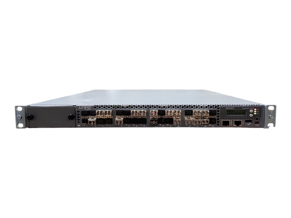 Juniper EX4550-32T-AFO 32-Port 10Gb Switch w/ 2x 650W Power Supply