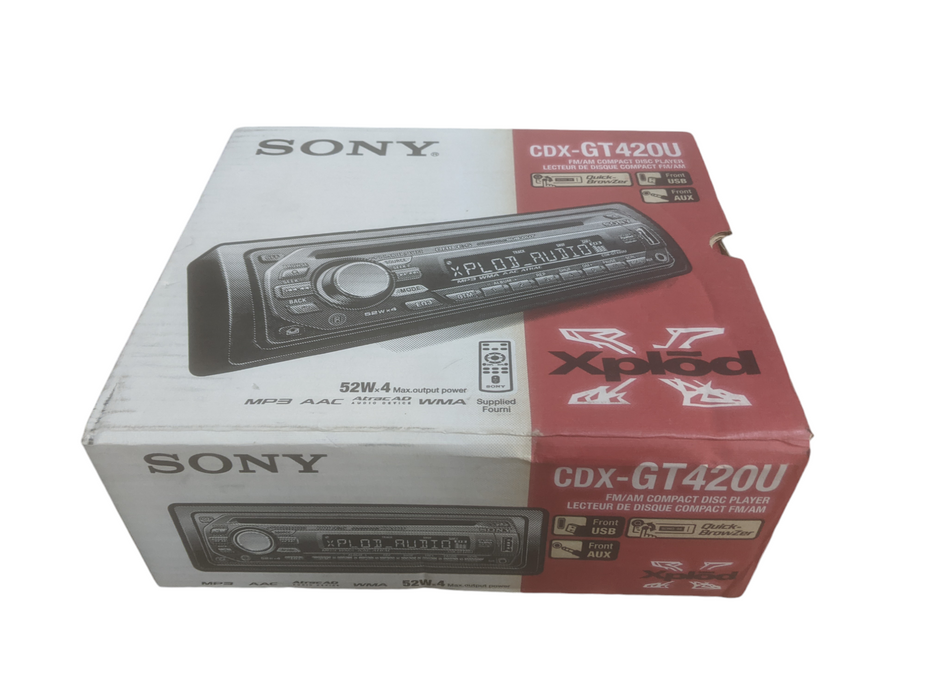 Sony CDX-GT420U | FM/AM Compact Disc Player | *READ*