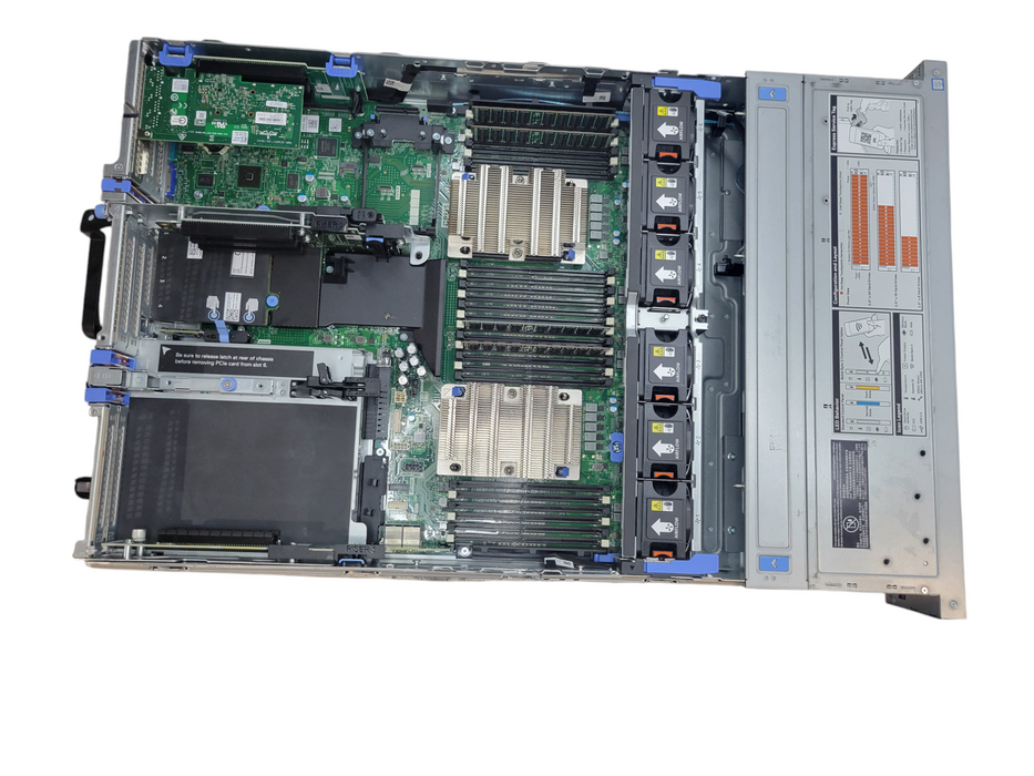 Dell PowerEdrge R740 - 2x Xeon Silver 4114 64GB DDR4 QLogic 10GB 2x750W PSU %