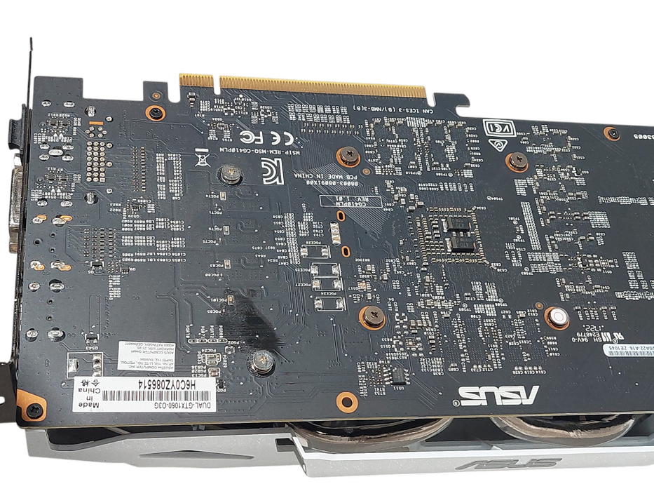 ASUS GTX 1060 3GB GDDR5 Dual-GTX1060-O3G =