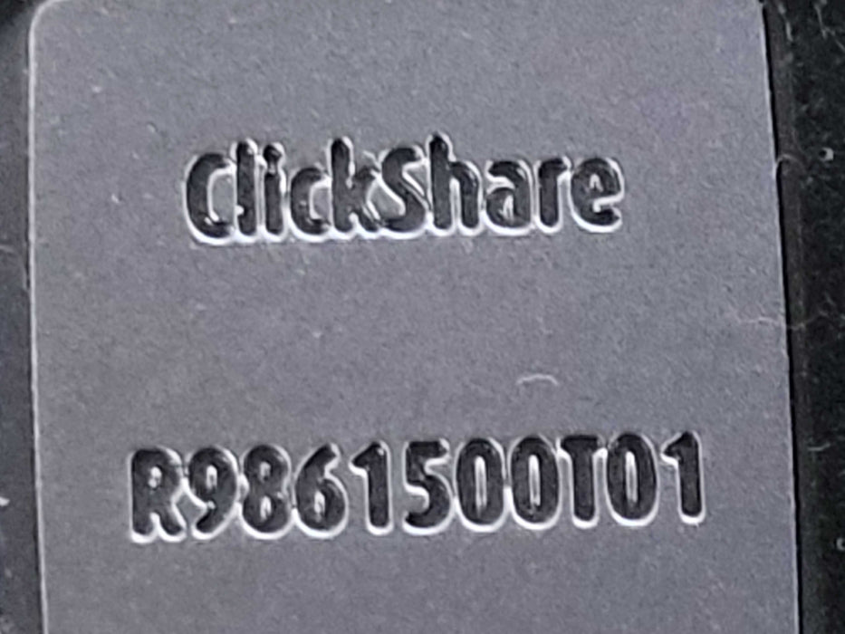 Lot of 3x Barco ClickShare Trays R9861500T01 _