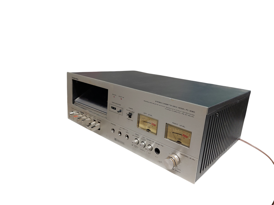 Vintage Toshiba Stereo Cassette Deck Model: PC-3060 =