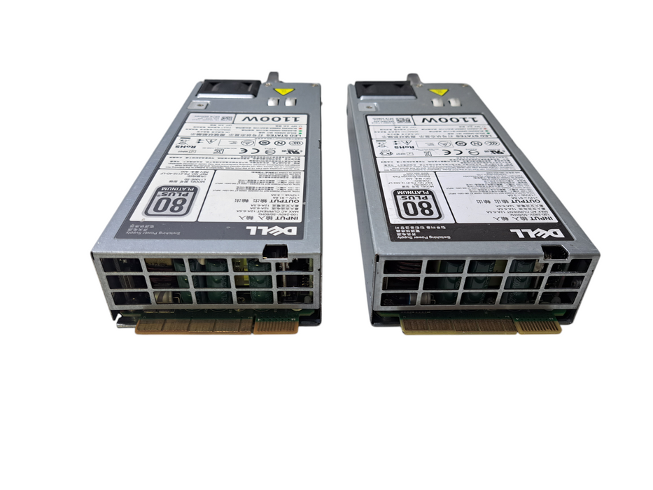 Lot of 2x Dell 750W 80 Plus Platinum Power Supplies For PowerEdge