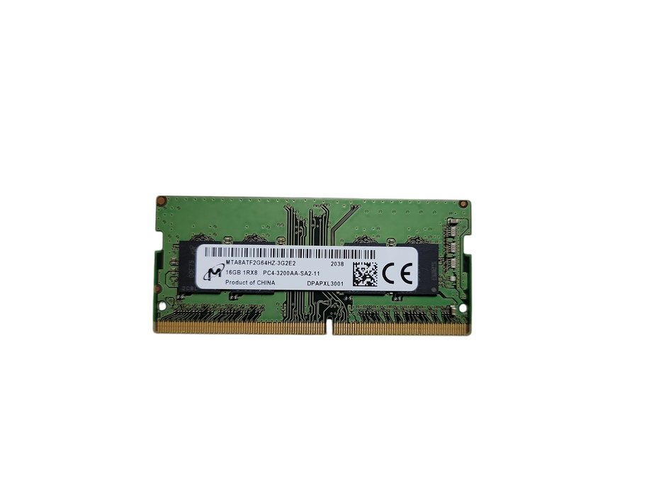 Micron 16GB PC4-3200AA-SA2-11, DDR4 SODIMM