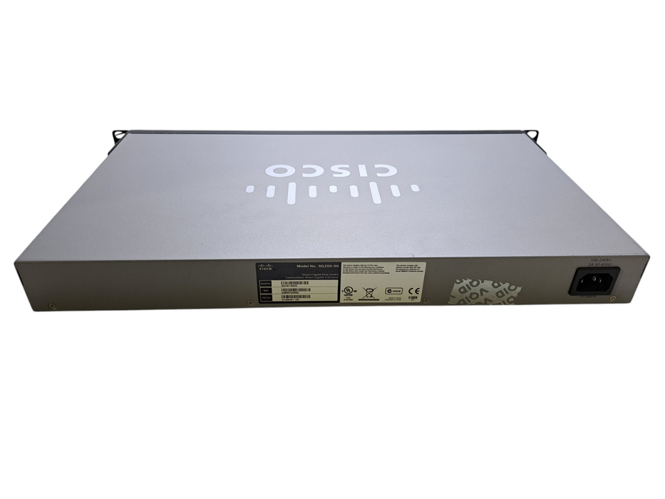 Cisco SG200-50 Small Business 50-Port Gigabit Smart Network Switch Q