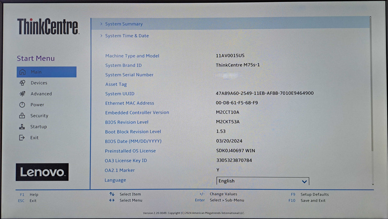 Lenovo ThinkCentre M75s-1 | Ryzen 7 PRO 3700, 16GB RAM, GT 730, 256GB NVMe )