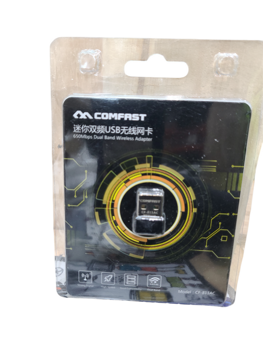 Comfast CF-811AC 650Mbps USB Dual Band Wireless Adapter Q