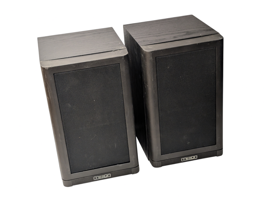 Pair of MISSION 760i 2-way reflex 6 Ohm Hi-Fi Bookshelf Speakers  -