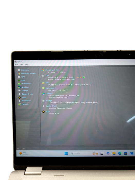 Dell Latitude 5310 Intel i5-10310U@1.70GHz 16GB RAM 512GB SSD 13.3" Touch   Lap200