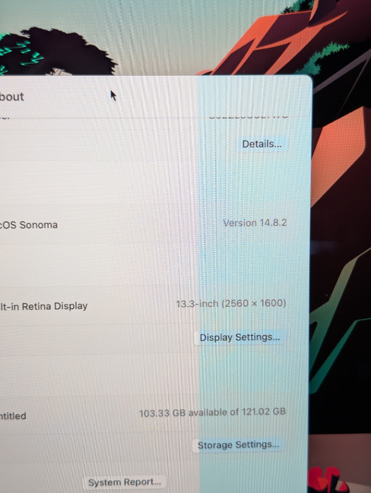 Apple MacBook Air Retina 2019 Intel i5-8210Y 8GB RAM 120GB Storage READ  -